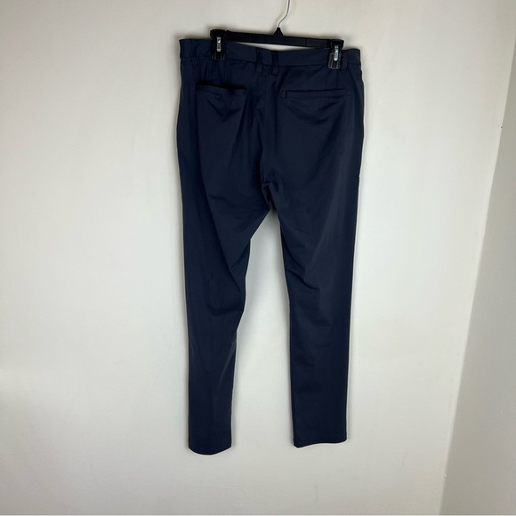 Rhone Commuter Five Pocket Slim Straight Pants in Iron - Picture 6 of 9